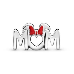 Pandora Minnie Mouse Mom cut out Charm